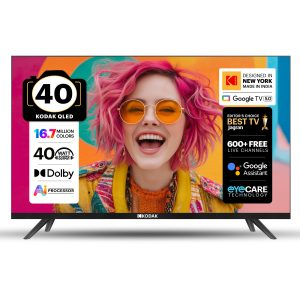 KODAK 100 cm (40 inch) QLED Full HD Smart Google TV 2026 Edition (40ST5040)